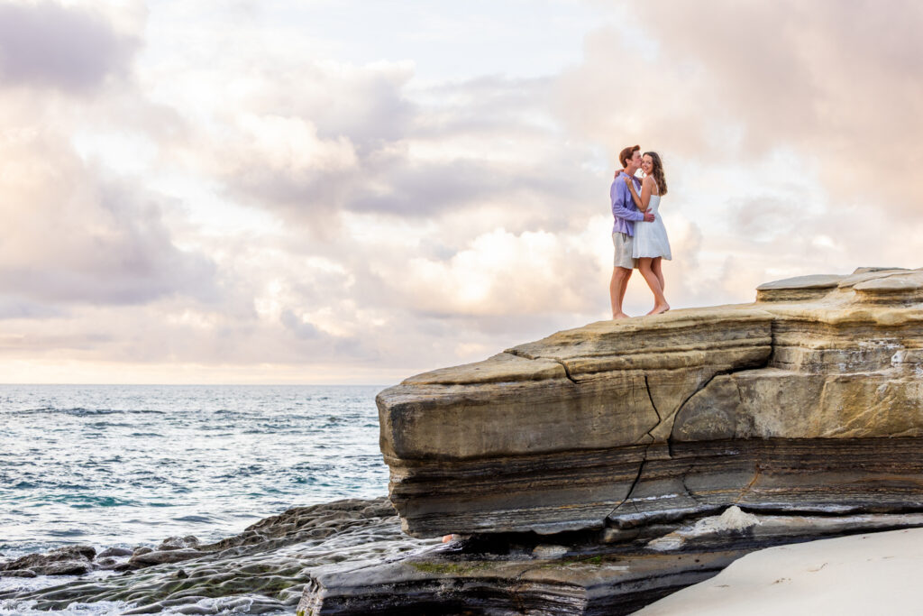San Diego proposal photographer | DJ + Kate surprise proposal in la jolla 2